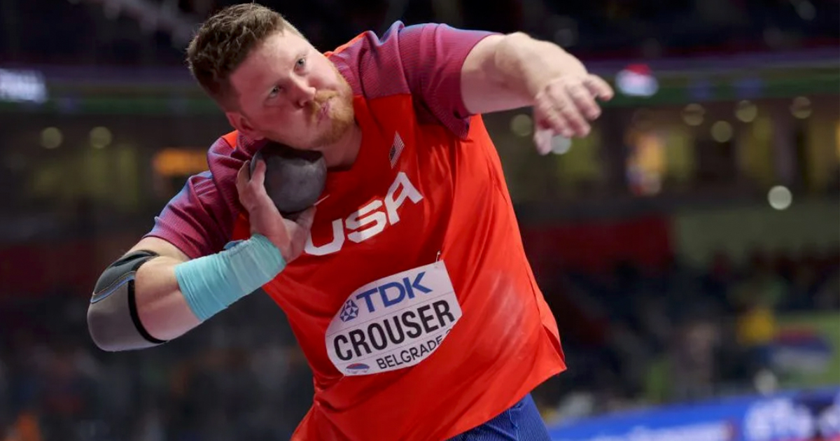 鉛球 - Ryan Crouser（美國），22.94米。