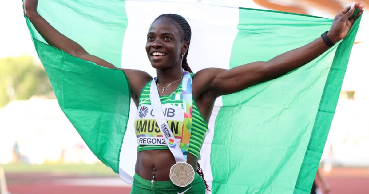 100米跨欄 - Tobi Amusan（尼日利亞），12秒12。