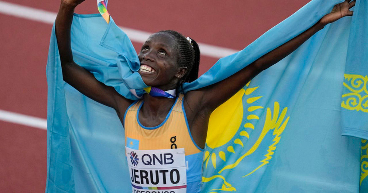 3000米障礙賽 - Norah Jeruto（哈薩克），8分53秒02。